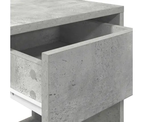 Naktsskapītis Ar Atvilktni, Betona Pelēks, 35X34X66,5 Cm Vidaxl Naktsskapītis Ar Atvilktni, Betona Pelēks, 35X34X66,5 Cm Vidaxl