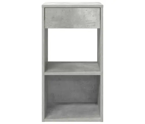 Naktsskapīši Ar Atvilktni, 2 Gab., Betona Pelēks, 35X34X66,5 Cm Vidaxl