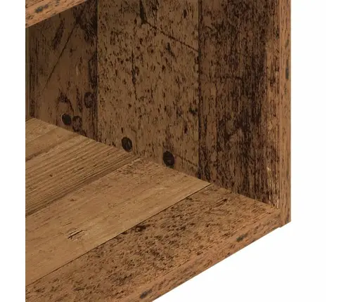 Naktsskapīši Ar Atvilktni, 2 Gab., Veca Koka, 35X34X66,5 Cm Vidaxl