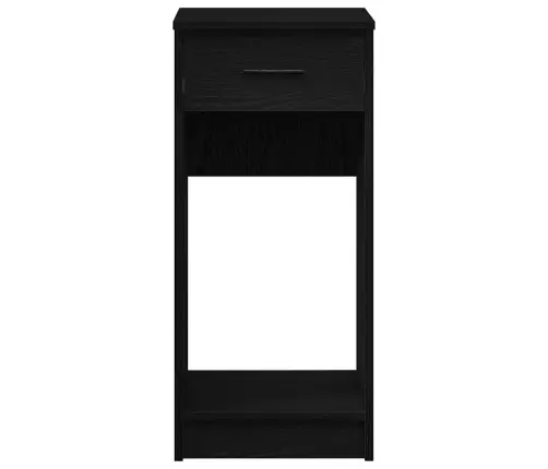 Datora Torņa Statīvs Ar Atvilktni, Melns, 35X45X77 Cm Vidaxl