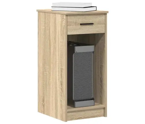 Arvutitorni Alus Sahtliga, Sonoma Tamm, 35X45X77 Cm