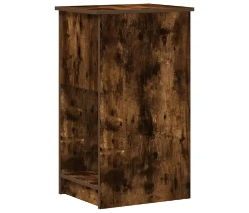 Datora Torņa Statīvs Ar Atvilktni, Ozolkoka, 35X45X77 Cm Vidaxl