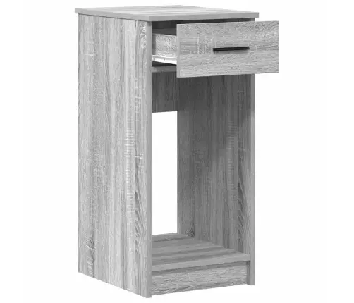 Kompiuterio Bokšto Stovas Su Stalčiumi, Pilka, 35X45X77Cm