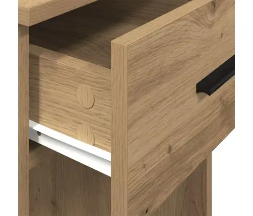 Datora Torņa Statīvs Ar Atvilktni, Koka Krāsa, 35X45X77 Cm Vidaxl