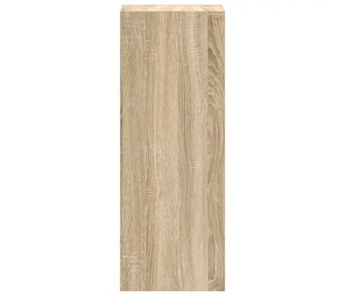 Grāmatu Skapis, Saliekams, Ozolkoka, 30X30X80 Cm Vidaxl