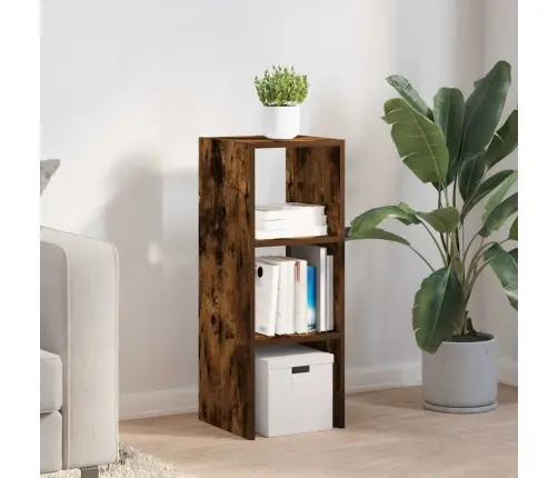 Grāmatu Skapis, Saliekams, Ozolkoka, 30X30X80 Cm Vidaxl