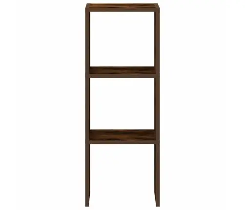 Grāmatu Skapis, Saliekams, Ozolkoka, 30X30X80 Cm Vidaxl