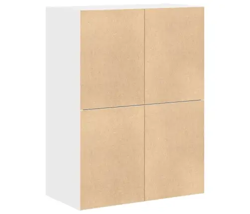 Spintelės Su 2 Stalčiais, 2 Vnt., Baltos, 60X31X40 cm Mediena