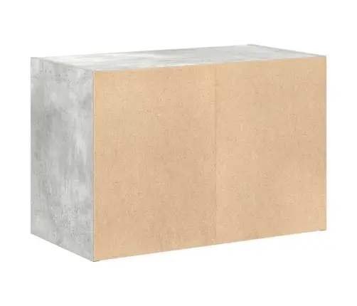 Skapis Ar 2 Atvilktnēm, Pelēks, 60X31X40 Cm, Inženierijas Koks Vidaxl