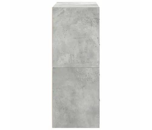 Skapji 2 Atvilktnēm 2Gab Pelēks 60X31X40 Cm Inženierijas Koks Vidaxl