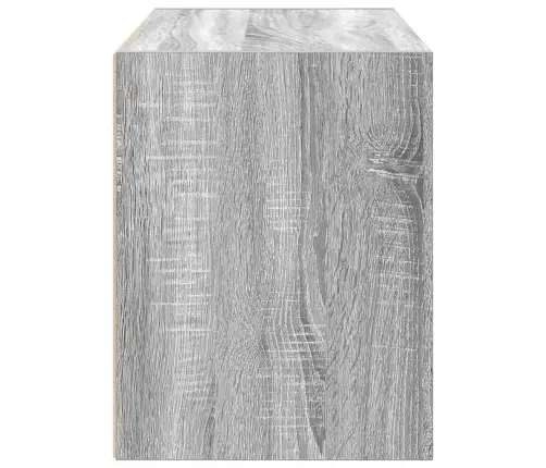 Skapis Ar 2 Atvilktnēm, Pelēks, 60X31X40 Cm, Inženierijas Koks Vidaxl