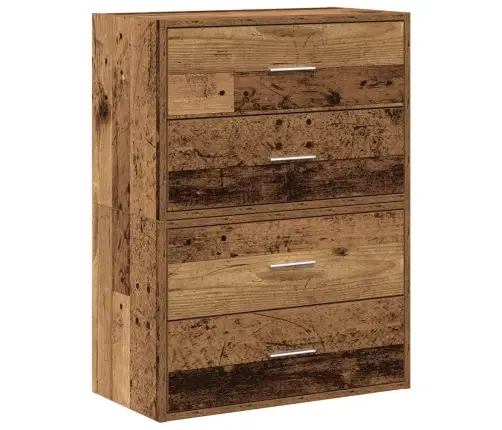 Skapji 2 Atvilktnēm 2Gab 60X31X40 Cm Inženierijas Koks Vidaxl