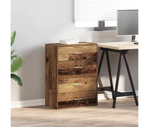 Skapji 2 Atvilktnēm 2Gab 60X31X40 Cm Inženierijas Koks Vidaxl