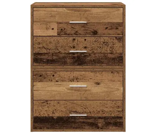 Skapji 2 Atvilktnēm 2Gab 60X31X40 Cm Inženierijas Koks Vidaxl