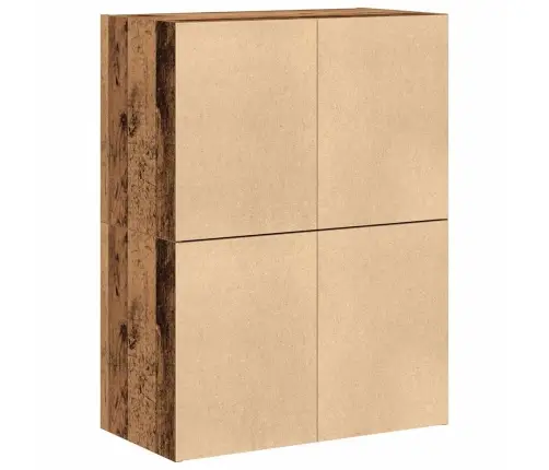 Skapji 2 Atvilktnēm 2Gab 60X31X40 Cm Inženierijas Koks Vidaxl