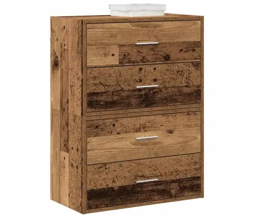 Skapji 2 Atvilktnēm 2Gab 60X31X40 Cm Inženierijas Koks Vidaxl