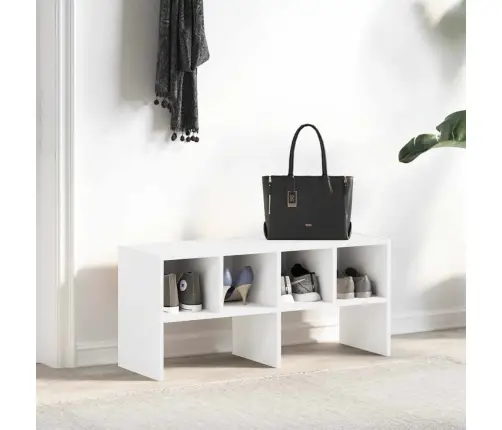 Apavu Skapis, Saliekamas, Balts, 89,5X30X40 Cm Vidaxl