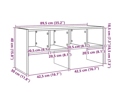 Apavu Skapis, Saliekamas, Balts, 89,5X30X40 Cm Vidaxl