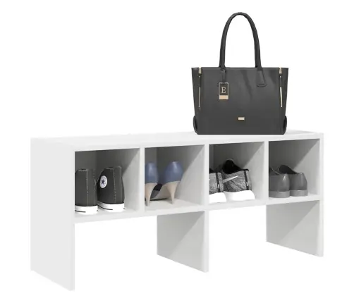 Apavu Skapis, Saliekamas, Balts, 89,5X30X40 Cm Vidaxl