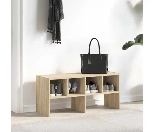 Apavu Skapis Saliekamas Ozola Krāsa 89,5X30X40 Cm Vidaxl