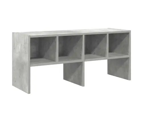 Apavu Skapis Saliekamas Betona Pelēks 89,5X30X40 Cm Vidaxl