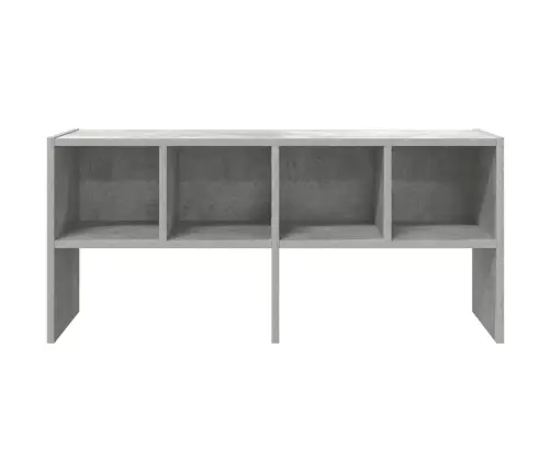 Apavu Skapis Saliekamas Betona Pelēks 89,5X30X40 Cm Vidaxl