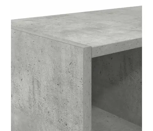 Apavu Skapis Saliekamas Betona Pelēks 89,5X30X40 Cm Vidaxl