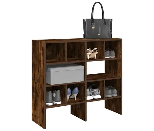 Batų Lentynos, 2 Vnt., Sukraunamos, Dūminio, 89,5X30X40Cm