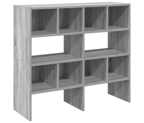 Kingariiulid 2 Tk Virnastatavad, Hall Sonoma Tamm, 89,5X30X40Cm