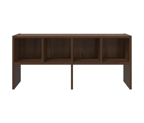 Apavu Skapis Saliekamas Brūna Ozolkoka 89,5X30X40 Cm Vidaxl