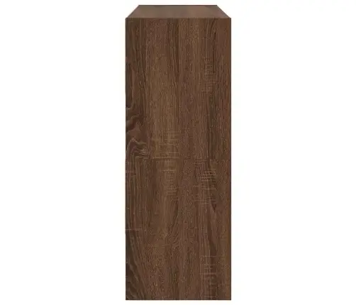 Apavu Plaukti 2 Gab Sakraujami Brūna Ozolkoka 89,5X30X40 Cm Vidaxl