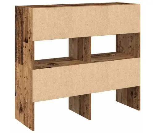 Apavu Plaukti 2 Gab Sakraujami Veca Koka 89,5X30X40 Cm Vidaxl