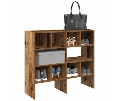 Apavu Plaukti 2 Gab Sakraujami Veca Koka 89,5X30X40 Cm Vidaxl