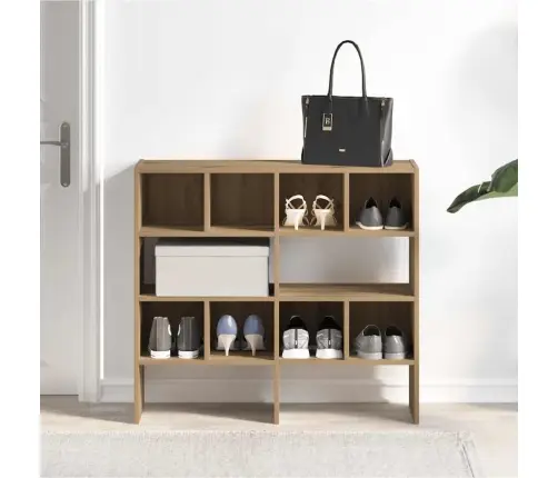 Apavu Plaukti 2 Gab Sakraujami Koka Krāsā 89,5X30X40 Cm Vidaxl