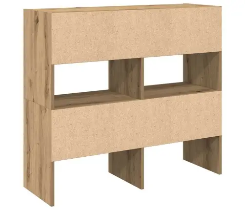 Apavu Plaukti 2 Gab Sakraujami Koka Krāsā 89,5X30X40 Cm Vidaxl