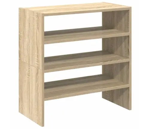 Apavu Plaukti 2 Gab Sakraujami Ozola Krāsa 60X30X30,5 Cm Vidaxl