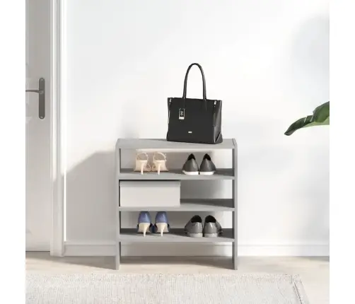 Apavu Plaukti 2 Gab Sakraujami Betona Pelēks 60X30X30,5 Cm Vidaxl