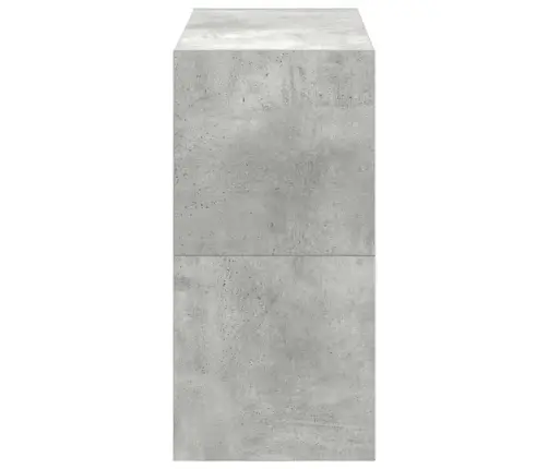 Apavu Plaukti 2 Gab Sakraujami Betona Pelēks 60X30X30,5 Cm Vidaxl