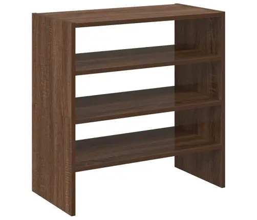 Apavu Plaukti 2 Gab Sakraujami Brūna Ozolkoka 60X30X30,5 Cm Vidaxl