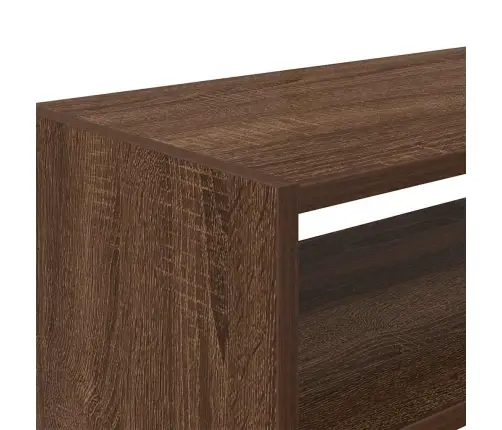 Apavu Plaukti 2 Gab Sakraujami Brūna Ozolkoka 60X30X30,5 Cm Vidaxl