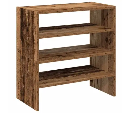 Apavu Plaukti 2 Gab Sakraujami Veca Koka 60X30X30,5 Cm Vidaxl