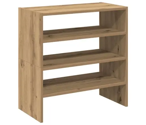 Apavu Plaukti 2 Gab Sakraujami Koka Krāsā 60X30X30,5 Cm Vidaxl