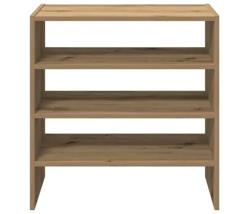 Apavu Plaukti 2 Gab Sakraujami Koka Krāsā 60X30X30,5 Cm Vidaxl