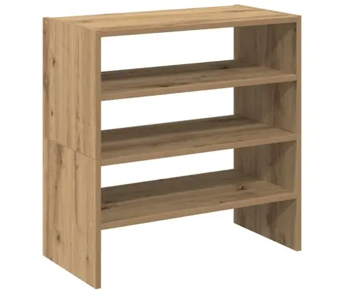 Apavu Plaukti 2 Gab Sakraujami Koka Krāsā 60X30X30,5 Cm Vidaxl