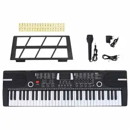 61Keys Klavieru ElektriskÄ TastatÅ«ra Ar MÅ«zikas StatÄ«vu BÄrniem Vidaxl 61Keys Klavieru ElektriskÄ TastatÅ«ra Ar MÅ«zikas StatÄ«vu BÄrniem Vidaxl