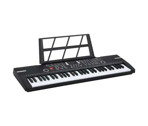 61Keys Klavieru Elektriskā Tastatūra Ar Mūzikas Statīvu Bērniem Vidaxl