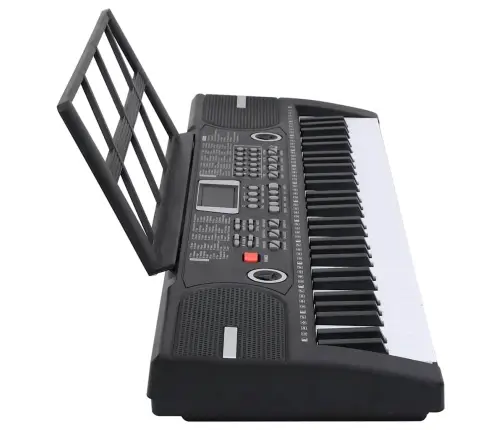61Keys Klavieru Elektriskā Tastatūra Ar Mūzikas Statīvu Bērniem Vidaxl