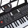 61Keys Klavieru Elektriskā Tastatūra Ar Mūzikas Statīvu Bērniem Vidaxl