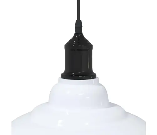 Piekarināmās Lampas Augstums Regulējams E27 Spīdīgs Balts Ø31Cm Vidaxl