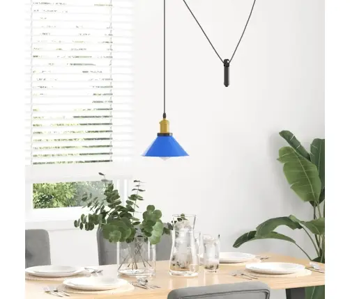 Pakabinamas Lempos, Aukštis Reguliuojamas, E27, Ø 22cm Metalas